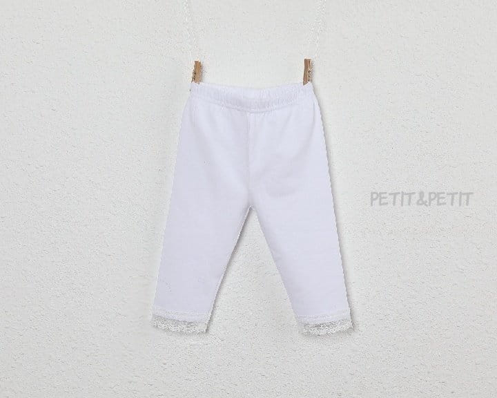 Petit & Petit - Korean Children Fashion - #toddlerclothing - Muzi Lace Leggings