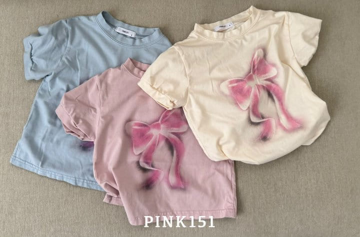 Pink151 - Korean Children Fashion - #Kfashion4kids - Pastel Ribbon Tee - 6
