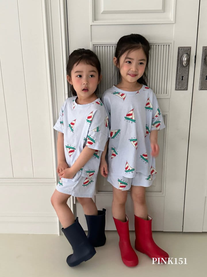 Pink151 - Korean Children Fashion - #Kfashion4kids - Yacht Short Sleeve Tee - 2