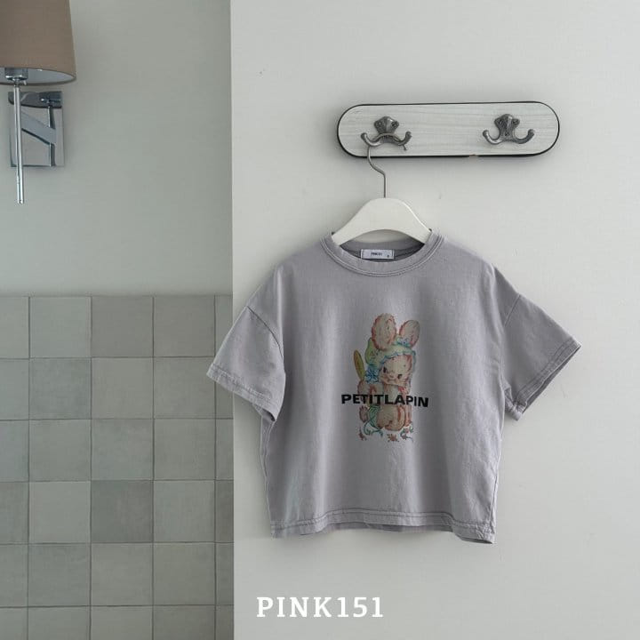 Pink151 - Korean Children Fashion - #Kfashion4kids - Vintage Rabbit Short Sleeve Tee - 9