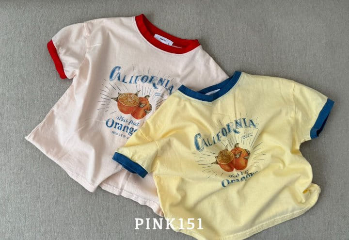 Pink151 - Korean Children Fashion - #Kfashion4kids - Fresh Orange Short Sleeve Tee - 6