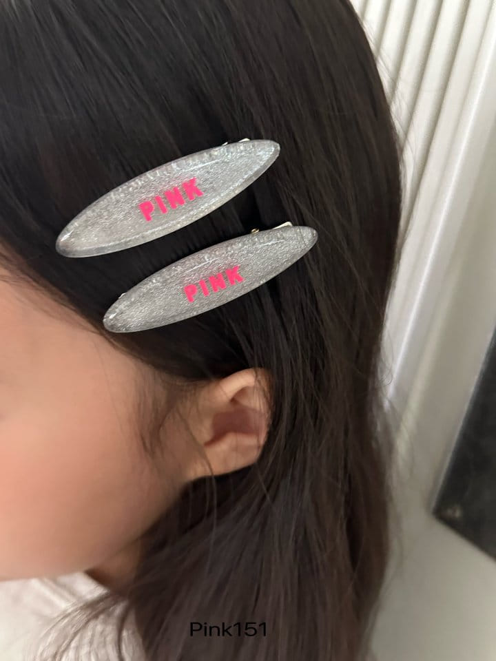 Pink151 - Korean Children Fashion - #childofig - Pink Hair Clip Pin - 3