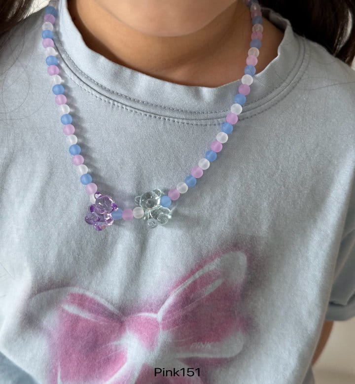 Pink151 - Korean Children Fashion - #childofig - Shiny Beads Necklace - 2