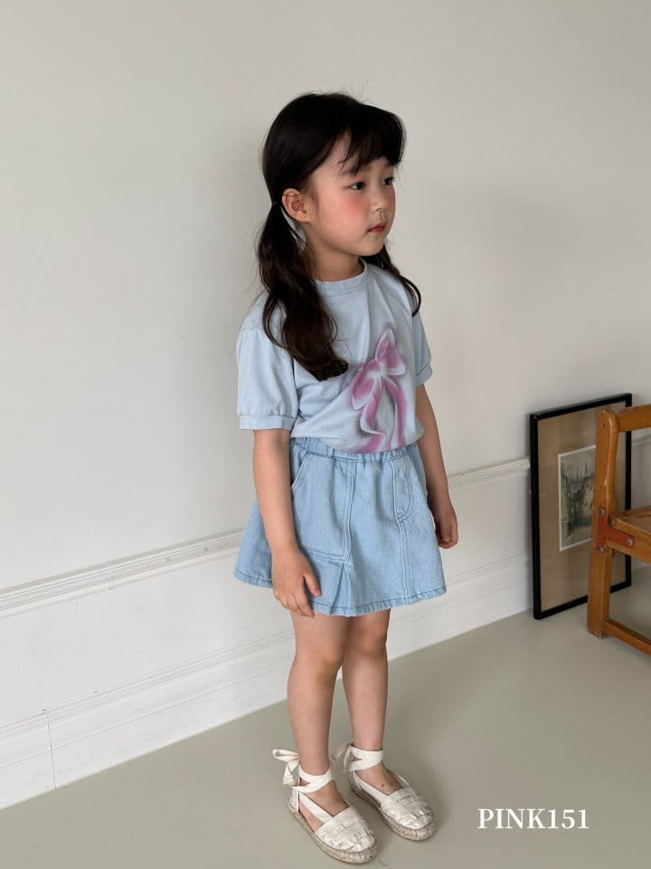 Pink151 - Korean Children Fashion - #childofig - Pastel Ribbon Tee - 11