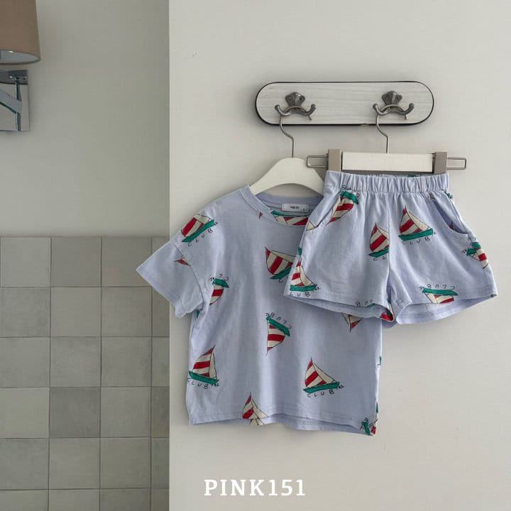Pink151 - Korean Children Fashion - #childofig - Yacht Short Sleeve Tee - 7