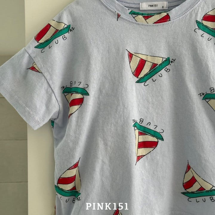 Pink151 - Korean Children Fashion - #childofig - Yacht Short Sleeve Tee - 8