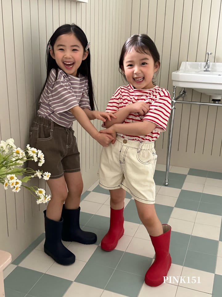 Pink151 - Korean Children Fashion - #childofig - Donut ST Short Sleeve Tee