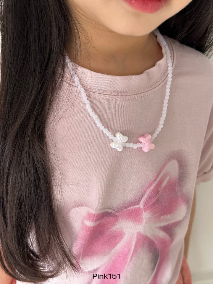 Pink151 - Korean Children Fashion - #childrensboutique - Shiny Beads Necklace - 3