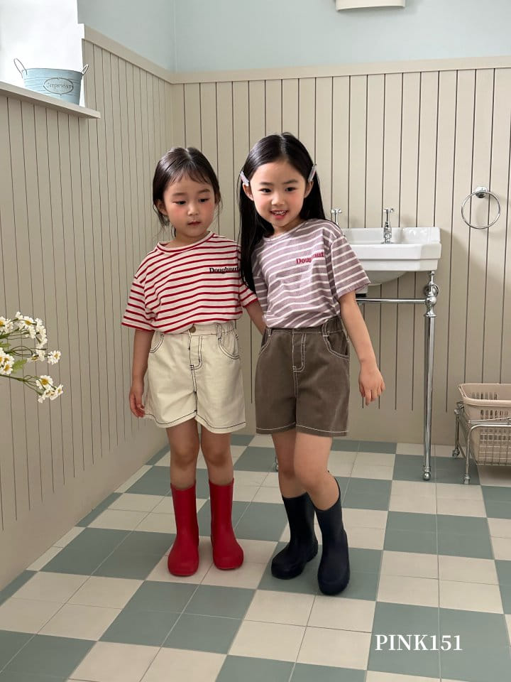 Pink151 - Korean Children Fashion - #childrensboutique - Donut ST Short Sleeve Tee - 3