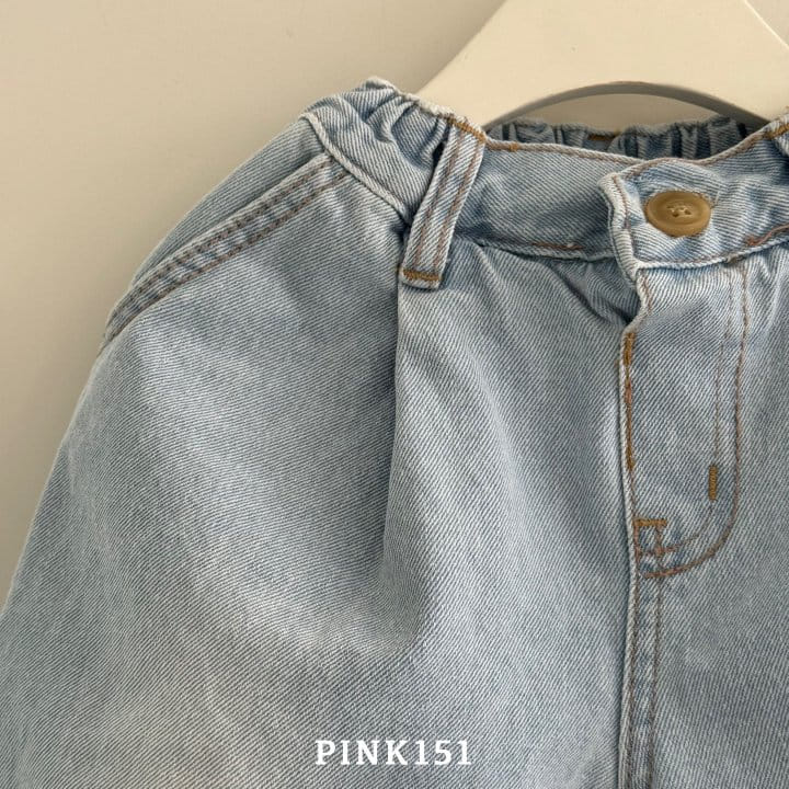 Pink151 - Korean Children Fashion - #designkidswear - City Vintage Denim Pants - 11