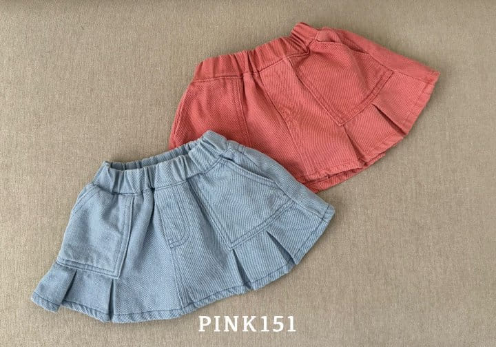 Pink151 - Korean Children Fashion - #discoveringself - Bibi Wrinkle Skirt - 7