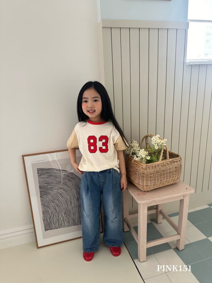 Pink151 - Korean Children Fashion - #fashionkids - Tirple Color Short Sleeve Tee - 3