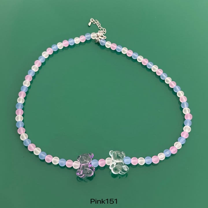 Pink151 - Korean Children Fashion - #kidsshorts - Shiny Beads Necklace - 7