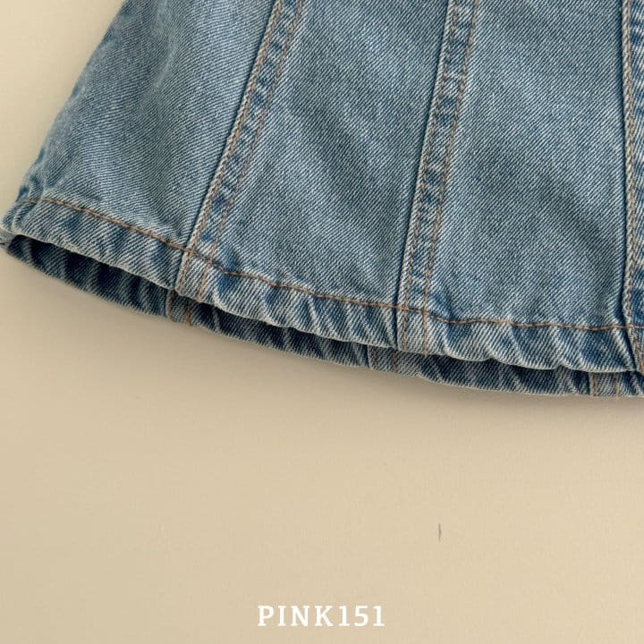 Pink151 - Korean Children Fashion - #kidsshorts - 151 Slit Denim Skirt - 10