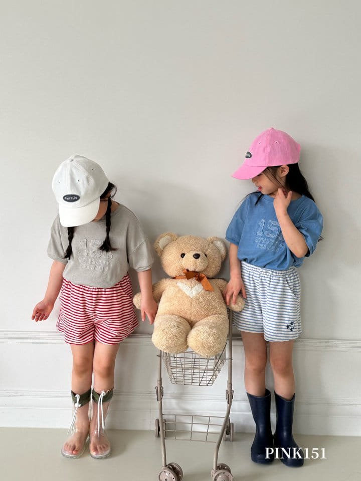 Pink151 - Korean Children Fashion - #kidsshorts - Seasoning Short Sleeve Tee - 11