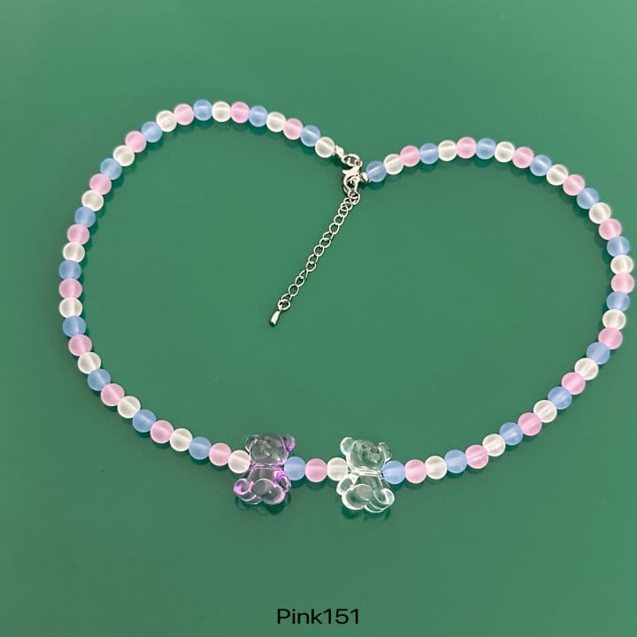 Pink151 - Korean Children Fashion - #kidsstore - Shiny Beads Necklace - 8