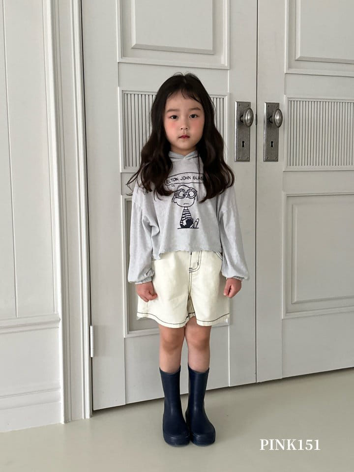Pink151 - Korean Children Fashion - #kidsstore - Crop Hoody - 2