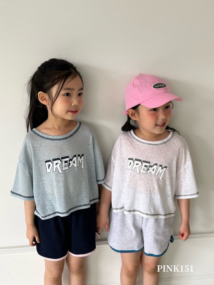 Pink151 - Korean Children Fashion - #kidsstore - Dream Crop Tee