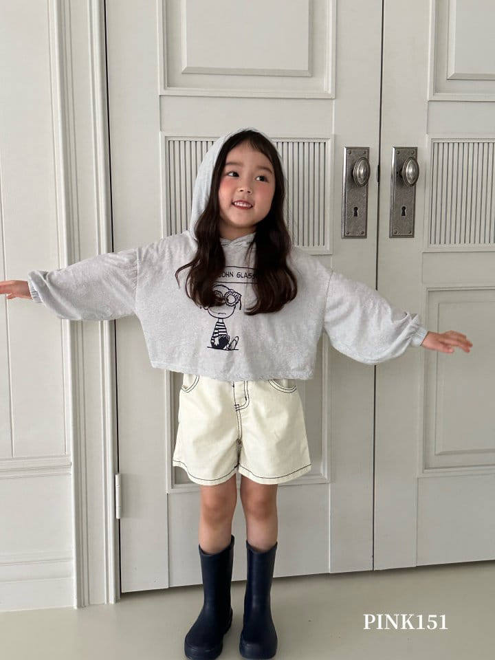 Pink151 - Korean Children Fashion - #kidzfashiontrend - Crop Hoody - 3