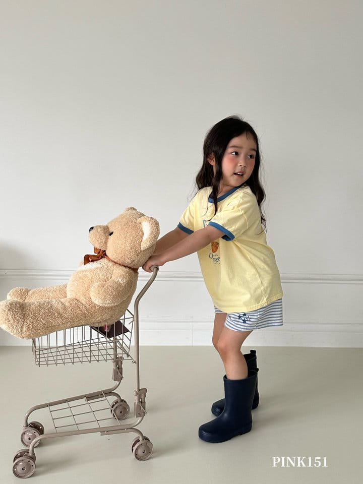 Pink151 - Korean Children Fashion - #kidzfashiontrend - Fresh Orange Short Sleeve Tee - 5