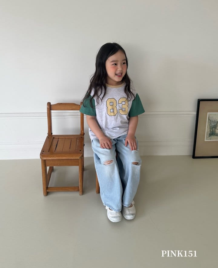 Pink151 - Korean Children Fashion - #magicofchildhood - City Vintage Denim Pants - 4