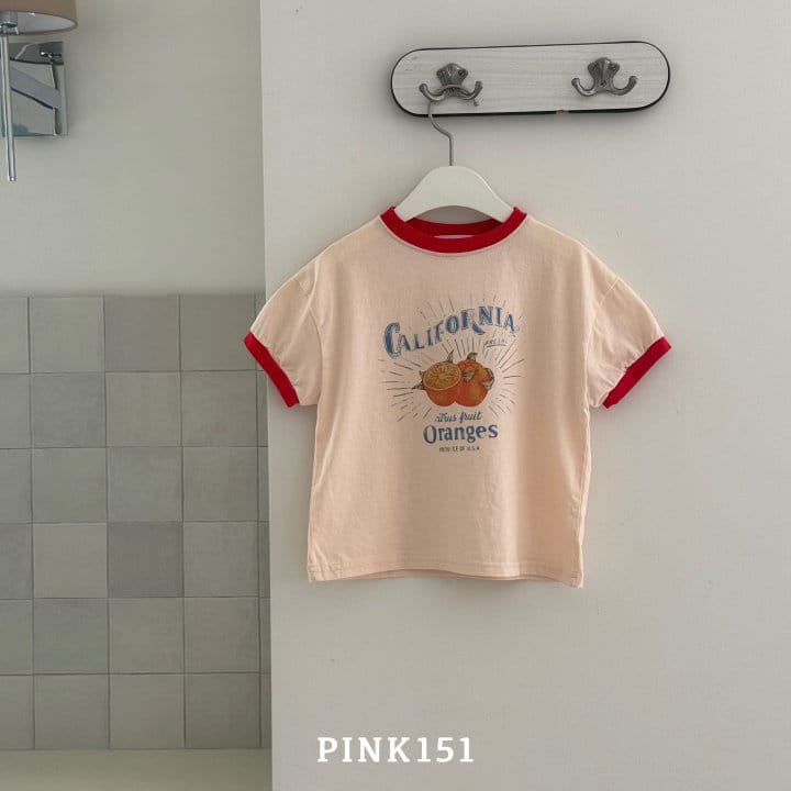 Pink151 - Korean Children Fashion - #minifashionista - Fresh Orange Short Sleeve Tee - 9