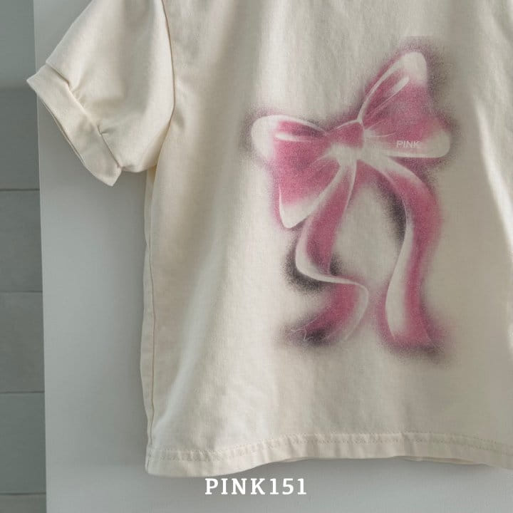 Pink151 - Korean Children Fashion - #prettylittlegirls - Pastel Ribbon Tee - 10