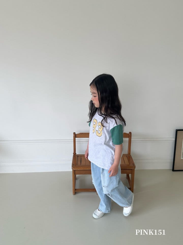 Pink151 - Korean Children Fashion - #prettylittlegirls - Tirple Color Short Sleeve Tee - 11