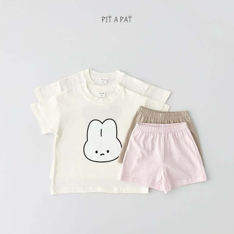 Pitapat - Korean Children Fashion - #stylishchildhood - Friend Summer Top Bottom Set - 5