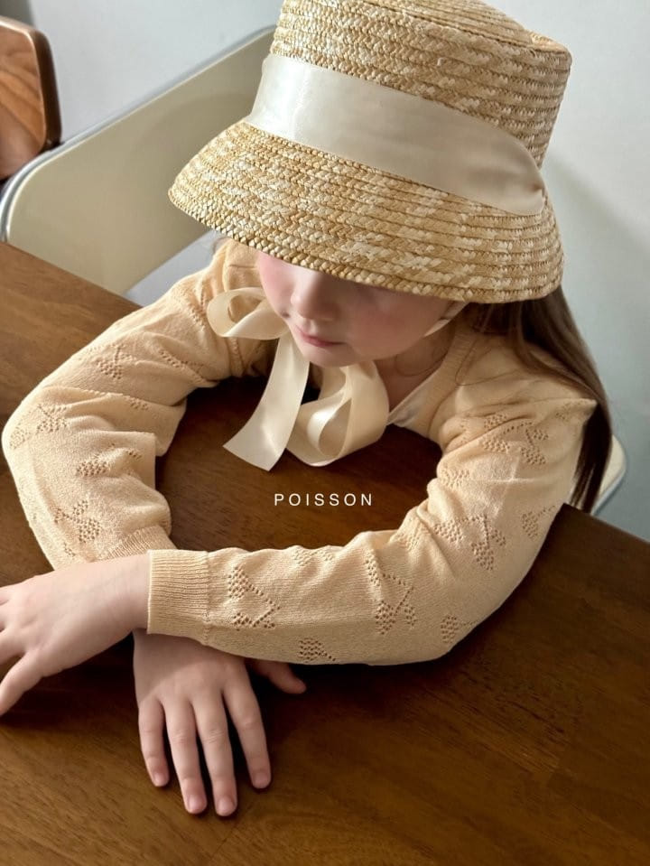 Poisson - Korean Children Fashion - #childofig - Eyelet Cardigan - 11
