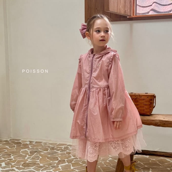 Poisson - Korean Children Fashion - #fashionkids - Cherry Wind Jacket