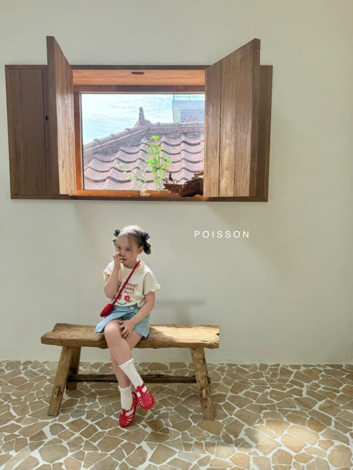 Poisson - Korean Children Fashion - #kidzfashiontrend - Plan Denim Skirts - 7