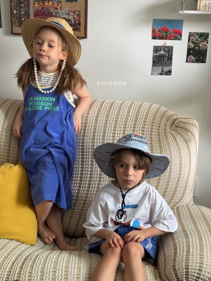 Poisson - Korean Children Fashion - #magicofchildhood - Lulu Terry One-Piece - 2