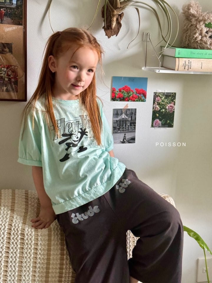 Poisson - Korean Children Fashion - #prettylittlegirls - Lucky Bunny Tee - 6