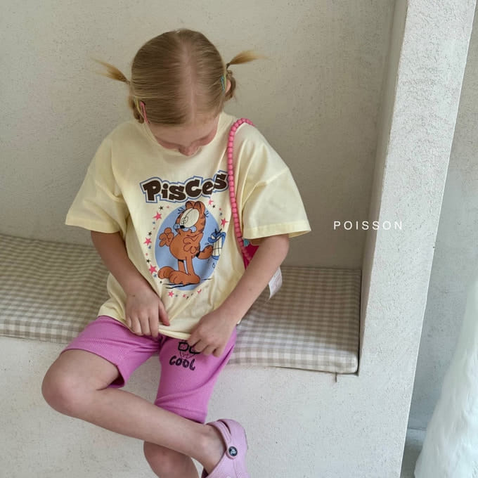 Poisson - Korean Children Fashion - #prettylittlegirls - Pisses Tee