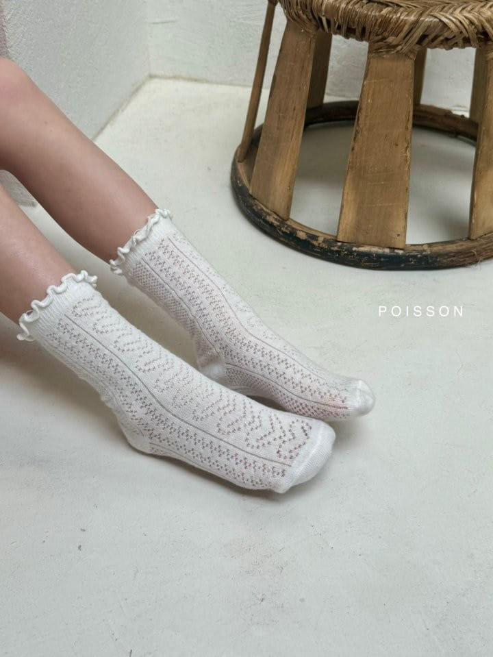 Poisson - Korean Children Fashion - #stylishchildhood - 24 Summer Frill Socks - 10