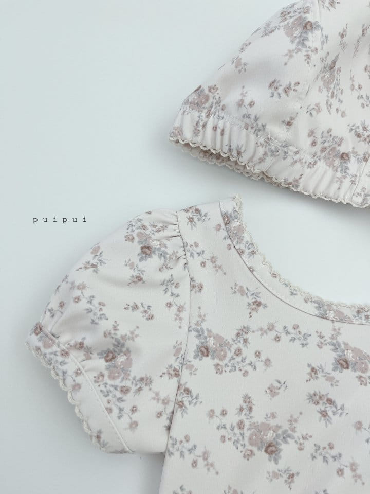 Puipui - Korean Children Fashion - #designkidswear - Lily Swim Wear Set - 6