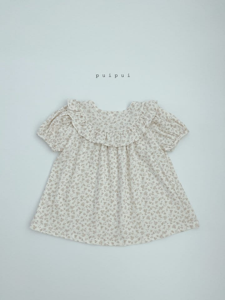 Puipui - Korean Children Fashion - #todddlerfashion - Daisy Long Tee - 6