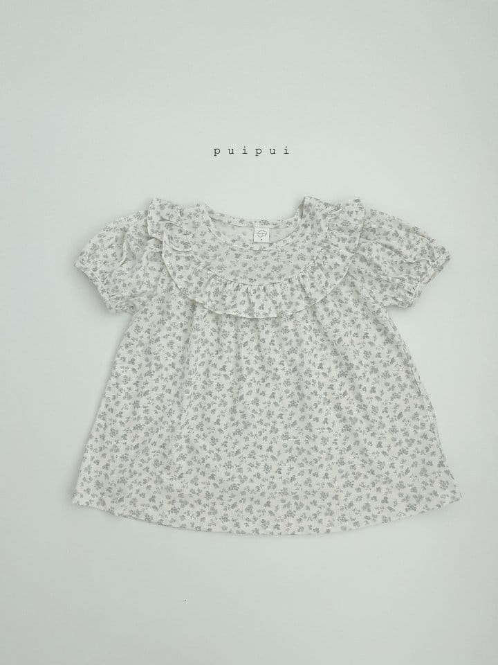Puipui - Korean Children Fashion - #toddlerclothing - Daisy Long Tee - 7