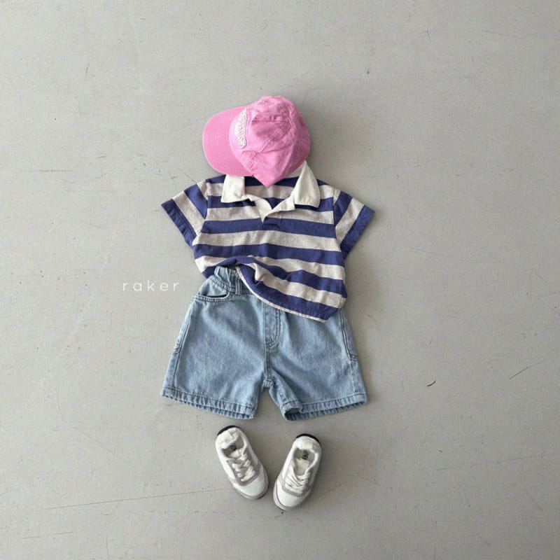 Raker - Korean Children Fashion - #kidsstore - Totoru Denim Shorts - 5