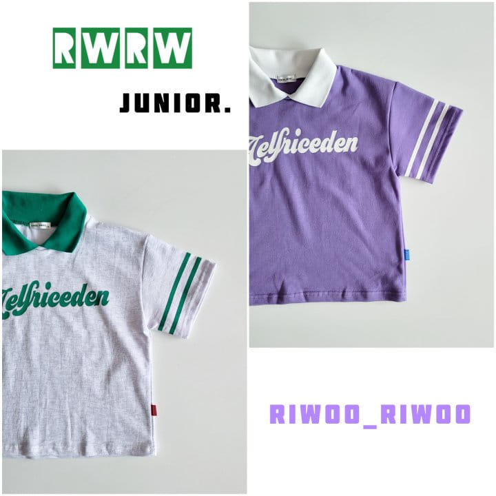 Riwoo Riwoo - Korean Children Fashion - #minifashionista - Elfric Collar Tee - 2