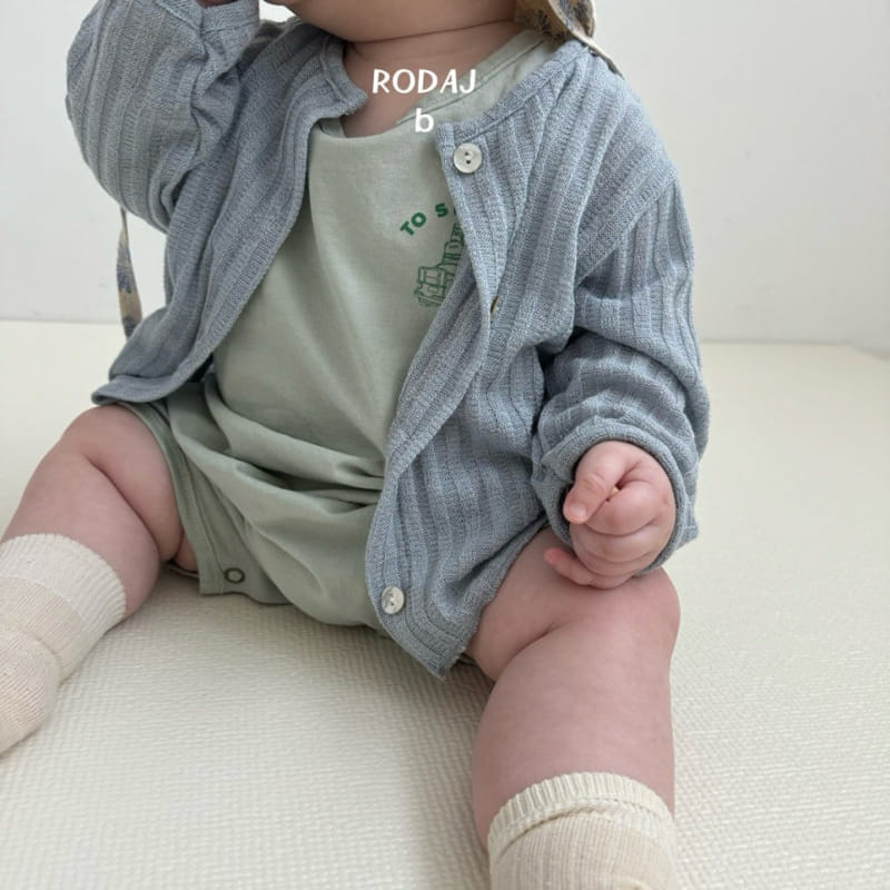 Roda J - Korean Baby Fashion - #babyboutiqueclothing - Sketch Body Suit - 10