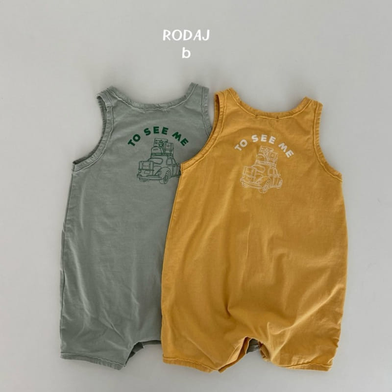 Roda J - Korean Baby Fashion - #babyootd - Sketch Body Suit - 2