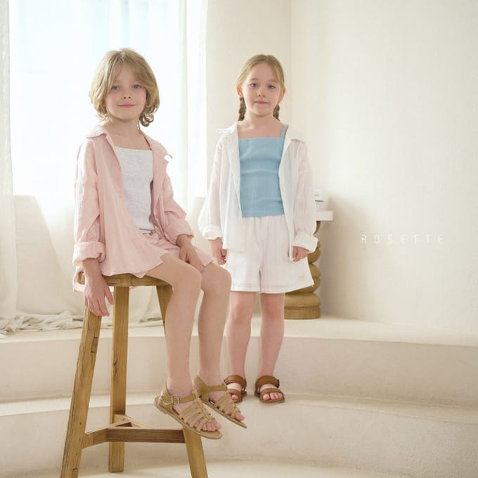 Rosette - Korean Children Fashion - #childofig - Roy Shirt Top Bottom Set