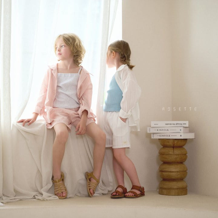 Rosette - Korean Children Fashion - #childrensboutique - Roy Shirt Top Bottom Set - 3