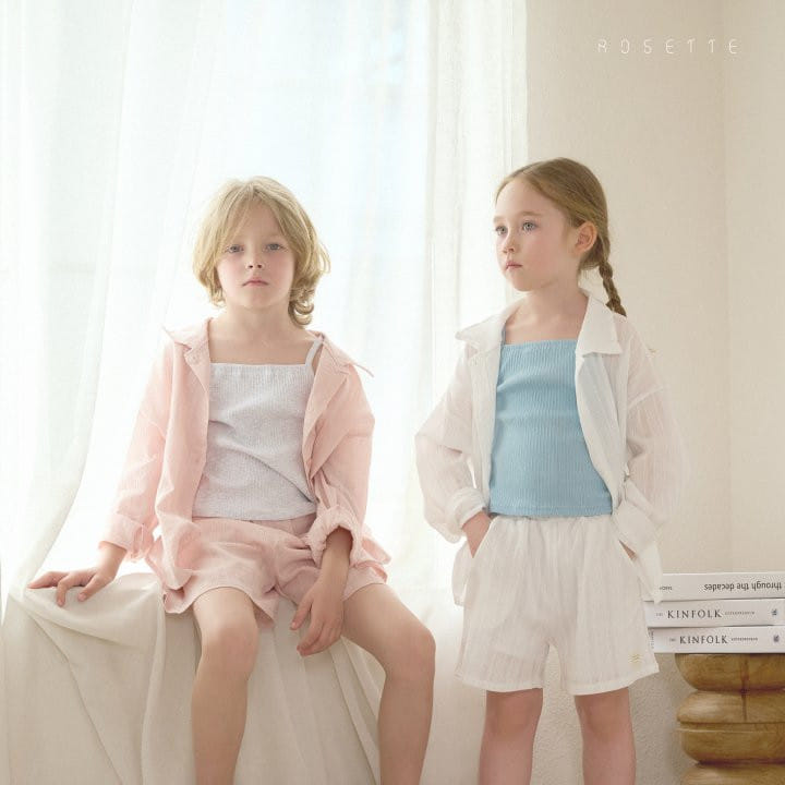 Rosette - Korean Children Fashion - #childrensboutique - Roy Shirt Top Bottom Set - 4