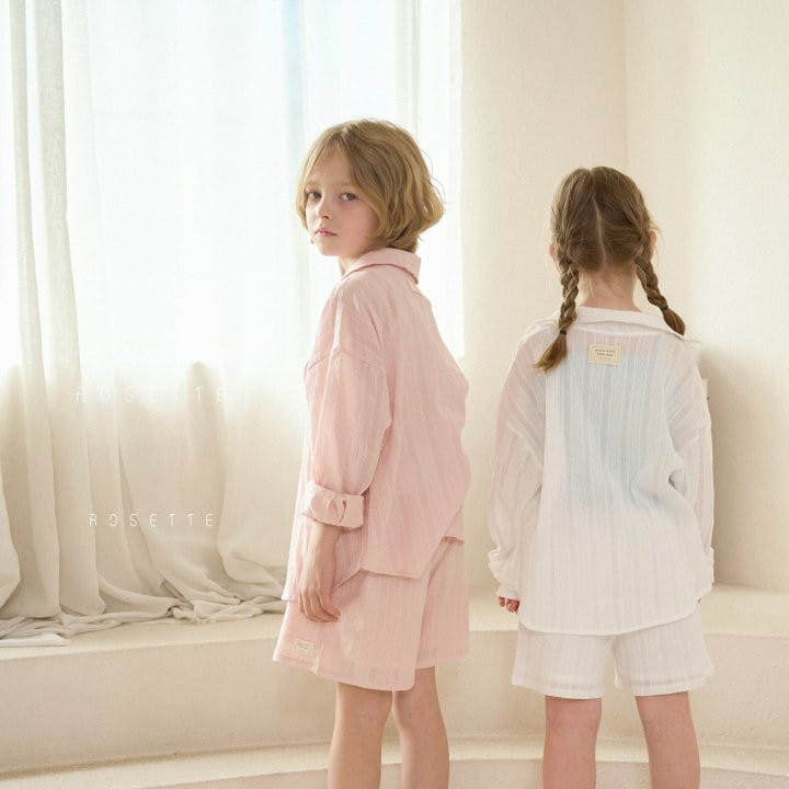 Rosette - Korean Children Fashion - #kidsstore - Roy Shirt Top Bottom Set - 8