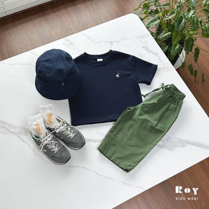 Roy - Korean Children Fashion - #Kfashion4kids - Ttori Embo Short Sleeve Tee - 5