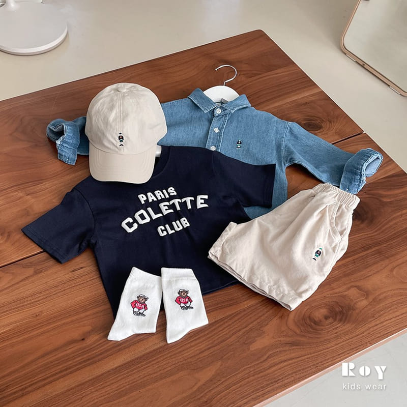 Roy - Korean Children Fashion - #childofig - Colette Short Sleeve Tee - 11