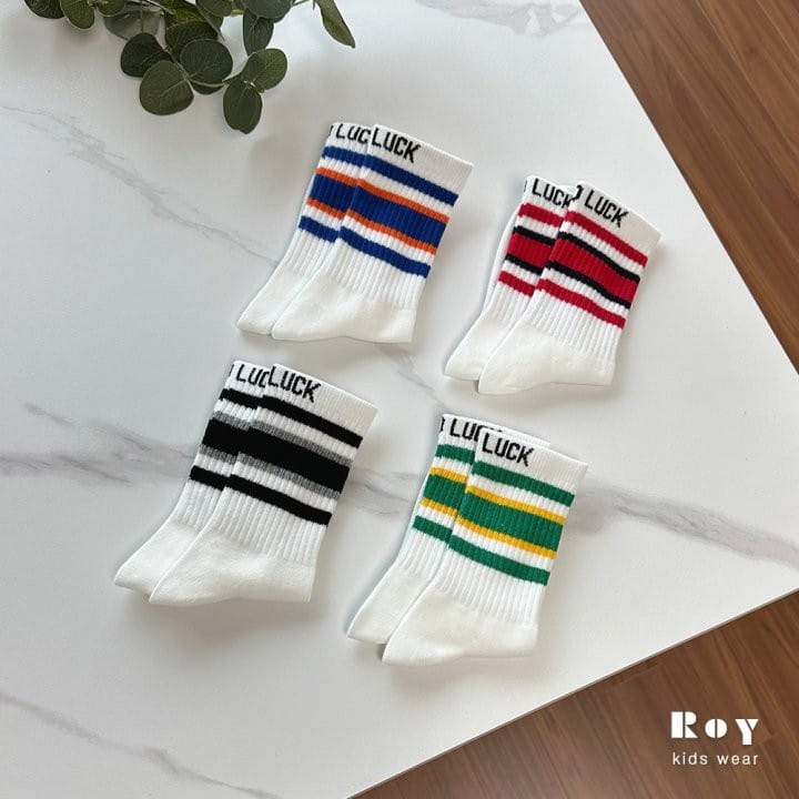 Roy - Korean Children Fashion - #childofig - Good Sports Socks Set - 2